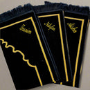 Black Personalised Prayer Mat