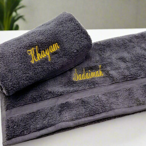 Charcoal Grey Towel