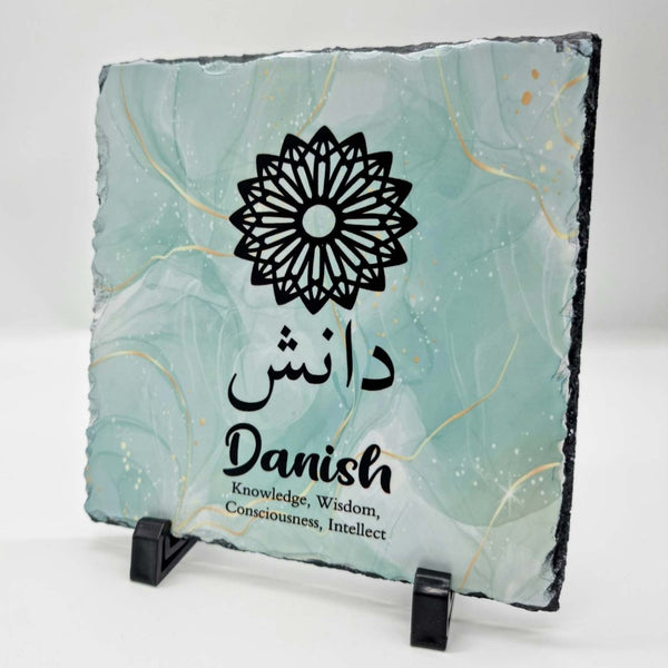 Personalised Arabic Name  Rock Slate Gift