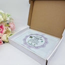 Personalised Umrah Hajj Mubarak Glass Crystal Block/Frame