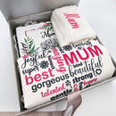 Personalised Mother's Day Gift Hamper, Gift Set for Mum, Best Mum Gift, Pamper Hamper for Mum