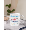 Best Teacher Personalised Mug, Gifts for Teacher, World's Best Teacher