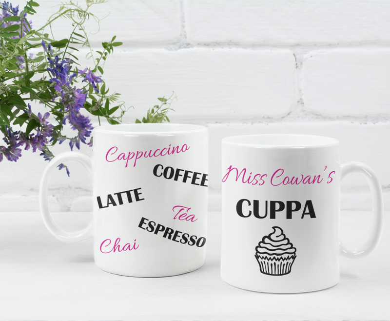 Best Teacher Personalised Mug, Gifts for Teacher, World's Best Teacher