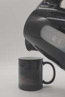 Personalised Colour Changing Heat Mug - Colour Changing Coffee Mugs | Heat Changing Ceramics Cup, Colour Changing Cup, Heat Sensitive Colour Changing Mug, Car Mug