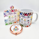 Personalised Teacher Frame & Mug Gift Set, School Gifts