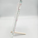 Personalised Baby Girl Gift Set with Blanket & Glass Frame, New baby gift