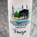 Personalised Umrah/Hajj Bag, Drawstring Bag, Umrah Accessory Bag, Water Bottle Gift Set