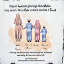 Personalised Best Aunty Rock Slate/Frame, Best Aunty ever gift, best Auntie gift