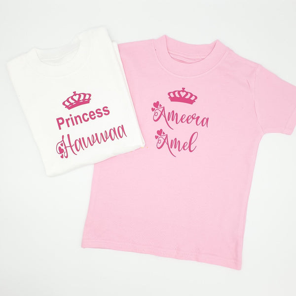 Kids Girls Princess T-Shirt