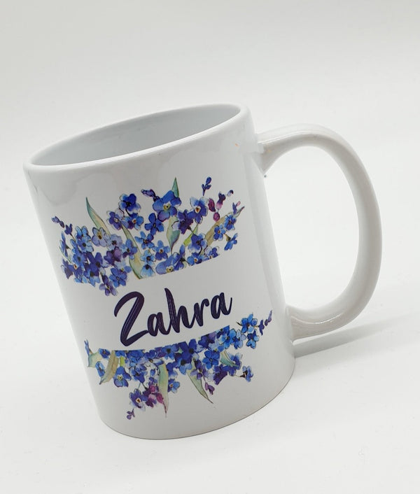 Personalised Mug- Floral Design