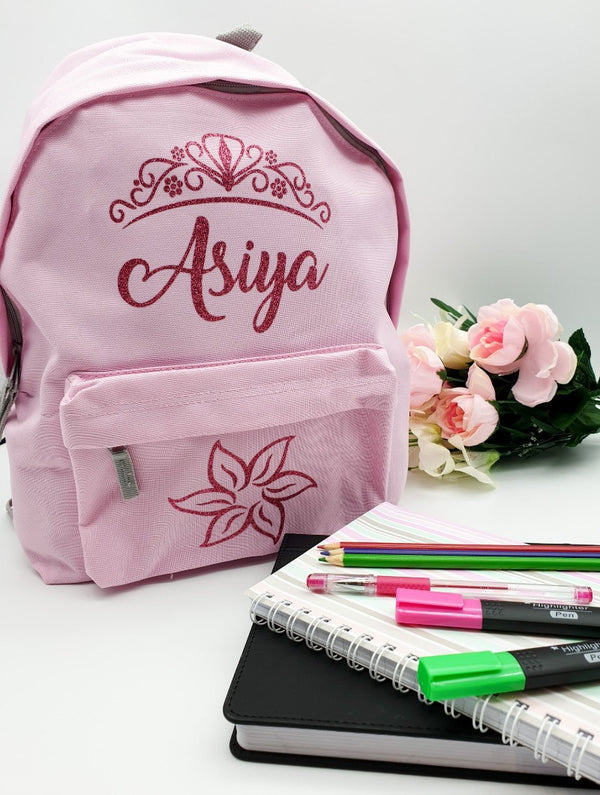 Girl Backpack-Flower Design