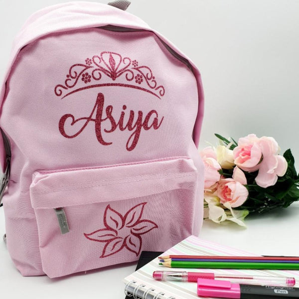 Girl Backpack-Flower Design