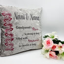 Grandparents Velvet Cushion