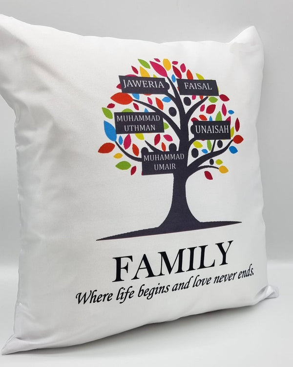 Home Family Tree Cushion