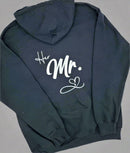 Mr & Mrs Contrasting Hoodies Set