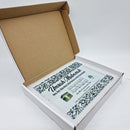 Umrah Hajj Mubarak Glass Crystal  Block/Frame