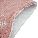 Personalised Rose Gold/Baby Blue/Navy Blue Sherpa Fleece Baby Blanket