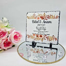 Personalised Wedding Rock Slate Gift for Couples