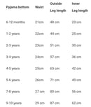 Kids Eid Cloud Print Pyjama Set